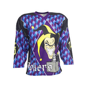 Products: Jokers Custom Inline Hockey Jersey - Sila Apparel