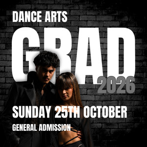 Grad Show 2026 (general) – Sun 25th Oct, 7.30pm