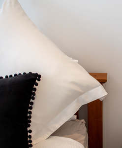 Bamboo Pillow Cases: Bamboo Pillow Case - Euro White