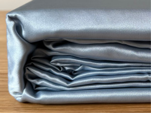 Silk Sheets: Silk Sheets - Blue