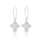 Super Cross  / Earrings / Silver