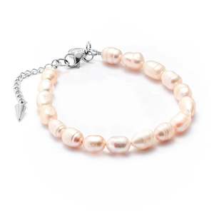 Blanc Bracelet Pearl + Silver