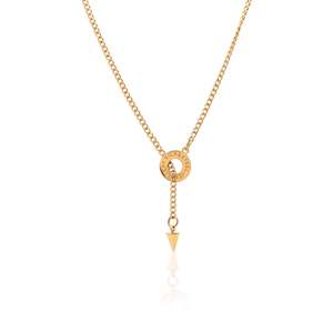 Must Haves: Orbit Lariat Necklace Gold