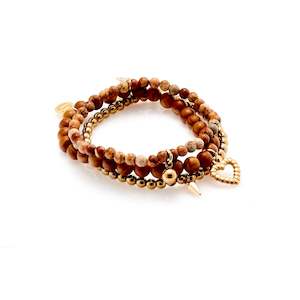 Riviera Bracelet Stack Sand