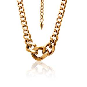 Chain Necklaces 1: Phoenix Necklace Gold