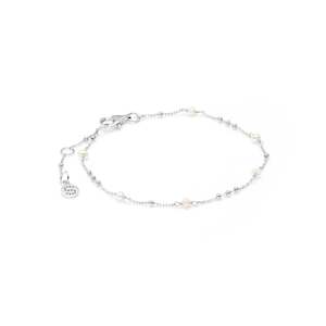 Best Sellers: Dotty Bracelet Pearl + Silver
