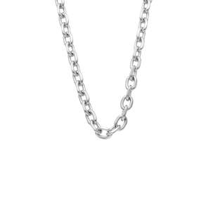 Men's Edit Forged Necklace Silver