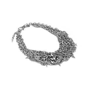 Organised Chaos Silver Necklace