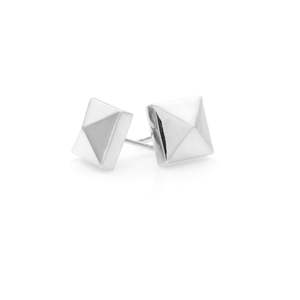 Olympia Stud Earrings Silver