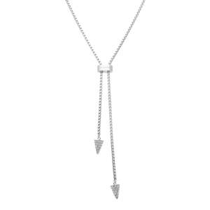 Back In Stock: Voltage Lariat CZ + Silver