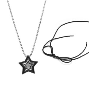 Supernova Necklace Set Silver