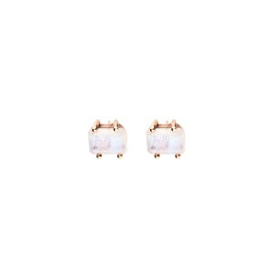 Prima Donna Earrings Moonstone + Gold