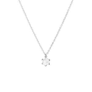 Bridal: Harmony Necklace Crystal Quartz + Silver