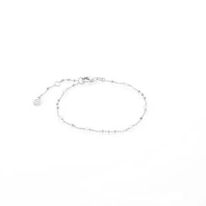 Gifts Under 200: Dotty Bracelet Crystal Quartz + Silver