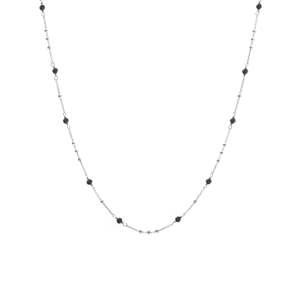 Gifts Under 200: Dotty Necklace Black Spinel + Silver