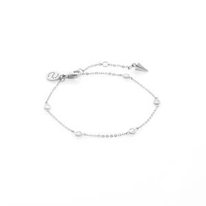 Solstice Bracelet CZ + Silver