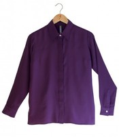 Tops Silk blend and 100% Silk Tops for Women Silkbody: Silkbody Puresilk Women's Classic Shirt Silkbody