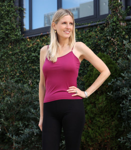 Silkspun Camisole - Clearance; Mulberry