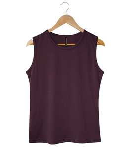 Silkspun Sleeveless Crew - Clearance; Port Royale Size M