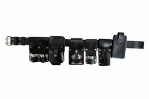 Tool Belts: Scaffolders Belt Set with 6 Frogs