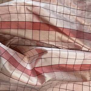 MARSHMELLOW CHECK SILK