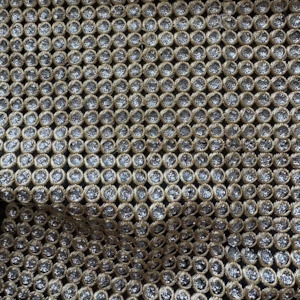 EMBROIDERED SILK GEORGETTE