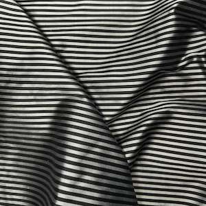 PEWTER STRIPE SILK