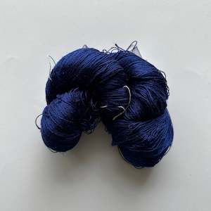 AZURE MULBERRY SILK YARN