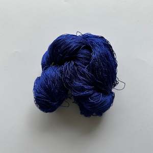 Mulbery Silk Yarn: LAPIS MULBERRY SILK YARN