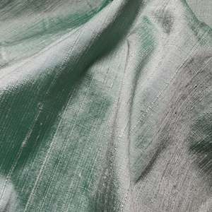 All Silks: MINT FIZZ DUPION SILK