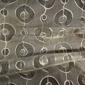 All Silks: IVORY CIRCLE ORGANZA