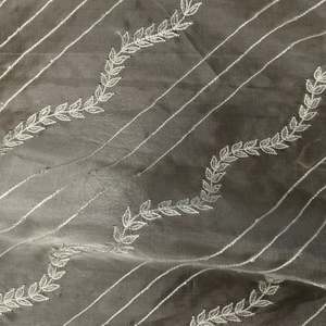All Silks: EMBROIDERED SILK ORGANZA