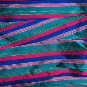 Powerloom Silks: MULTI STRIPE SILK