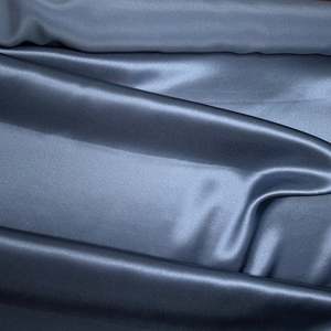 DENIM SILK SATIN