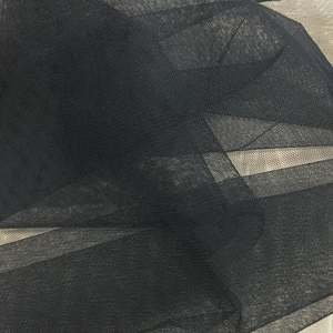 Other Fabrics: BLACK STIFF NET