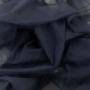 NAVY POLYESTER TULLE