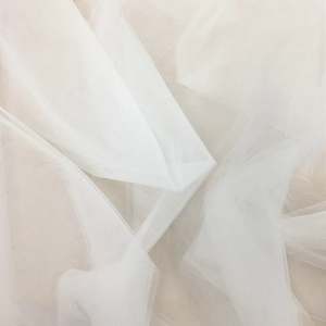 Crafters Bags: SILK WHITE BRIDAL TULLE