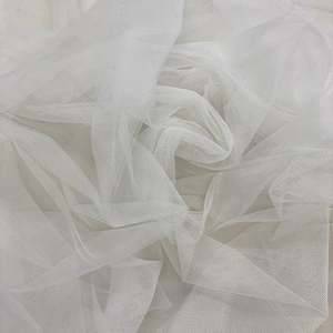Crafters Bags: RECYCLED SILK WHITE TULLE