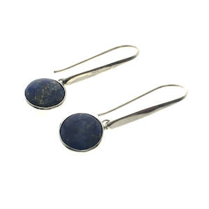 Total Stock Over 0 Items: Lapis Lazuli and .925 Sterling Silver Earrings