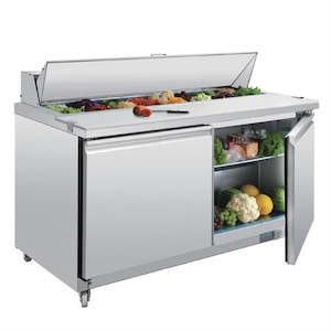 Food Preparation: Polar GD883-A - Prep Counter Fridge