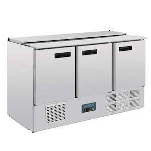 Food Preparation: Polar G607-A - Saladette Counter Fridge