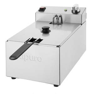Cooking Equipment: Apuro CU617-A - Single Fryer
