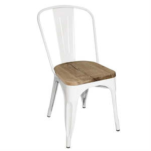 Bolero GM644 - Four Dining Side Chairs with Wood Seat Pads