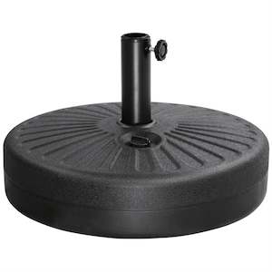 Other Furniture: Bolero FS231 - 20 Litre Black Umbrella Base