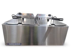 Other Furniture: Bakbar EC62 Twin Tank Counter Top Fryer