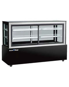 Snow Village DG-1200FZK - Double Sided Chilled Food Display