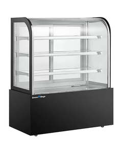 Display: Snow Village DG-1200FYH - Glass Chilled Food Display