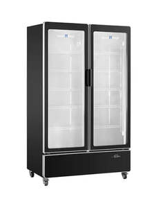 Commercial Refrigeration: Snow Village LC-1200FXC - Double Glass Door Display Fridge