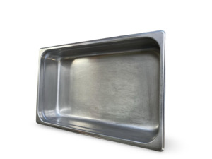 Other Furniture: Vogue S/S Gastro Pan 1/1 - 100mm (x6)