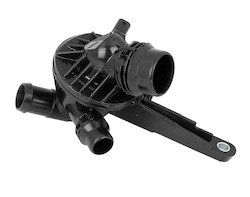 Thermostats: BMW F20, F21, F30, F31 N13 Thermostat and Housing - New 11537600584